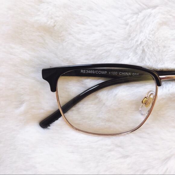 Kyle Black Reader Blue Light Computer Glasses - Picture 2 of 11